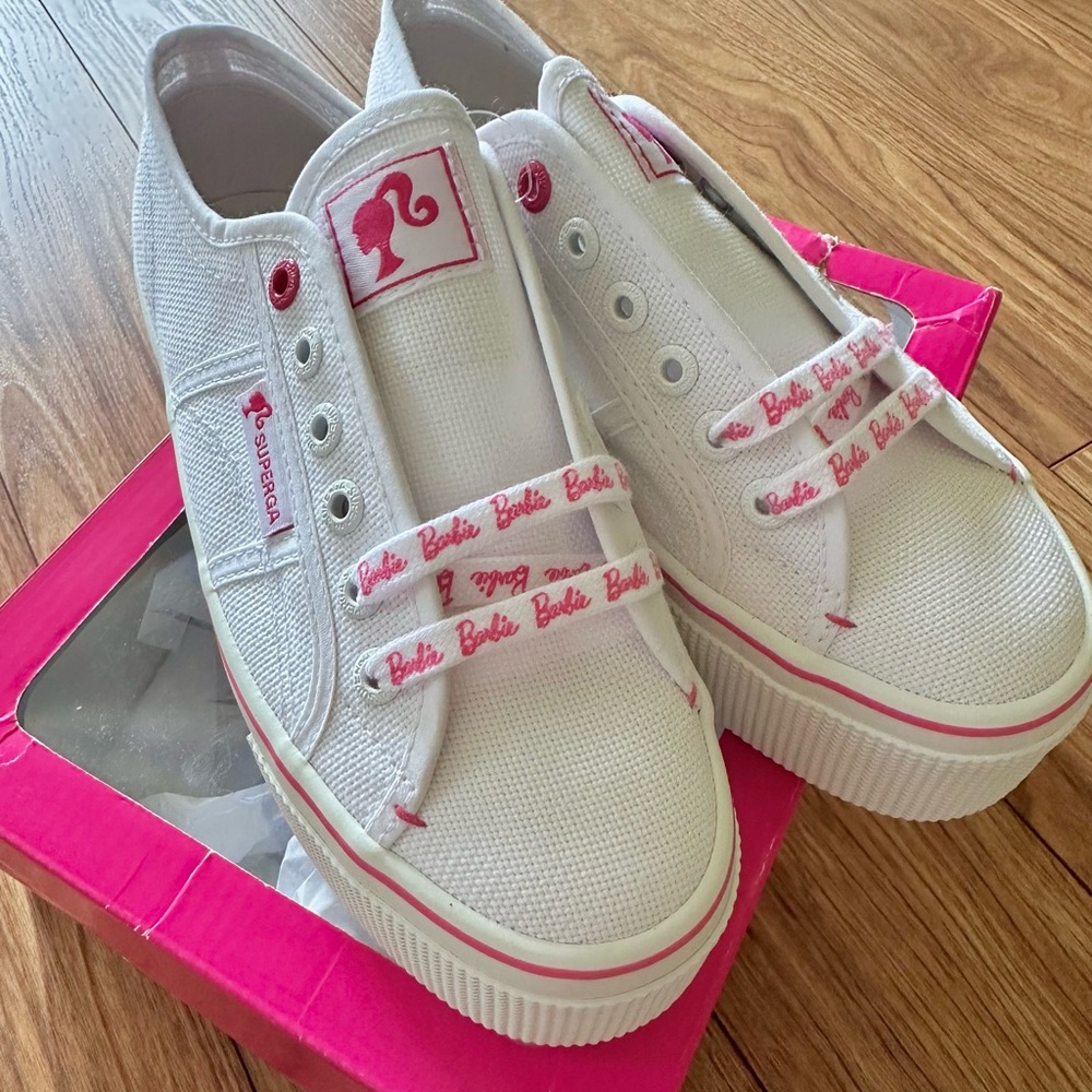 Superga collab with Barbie